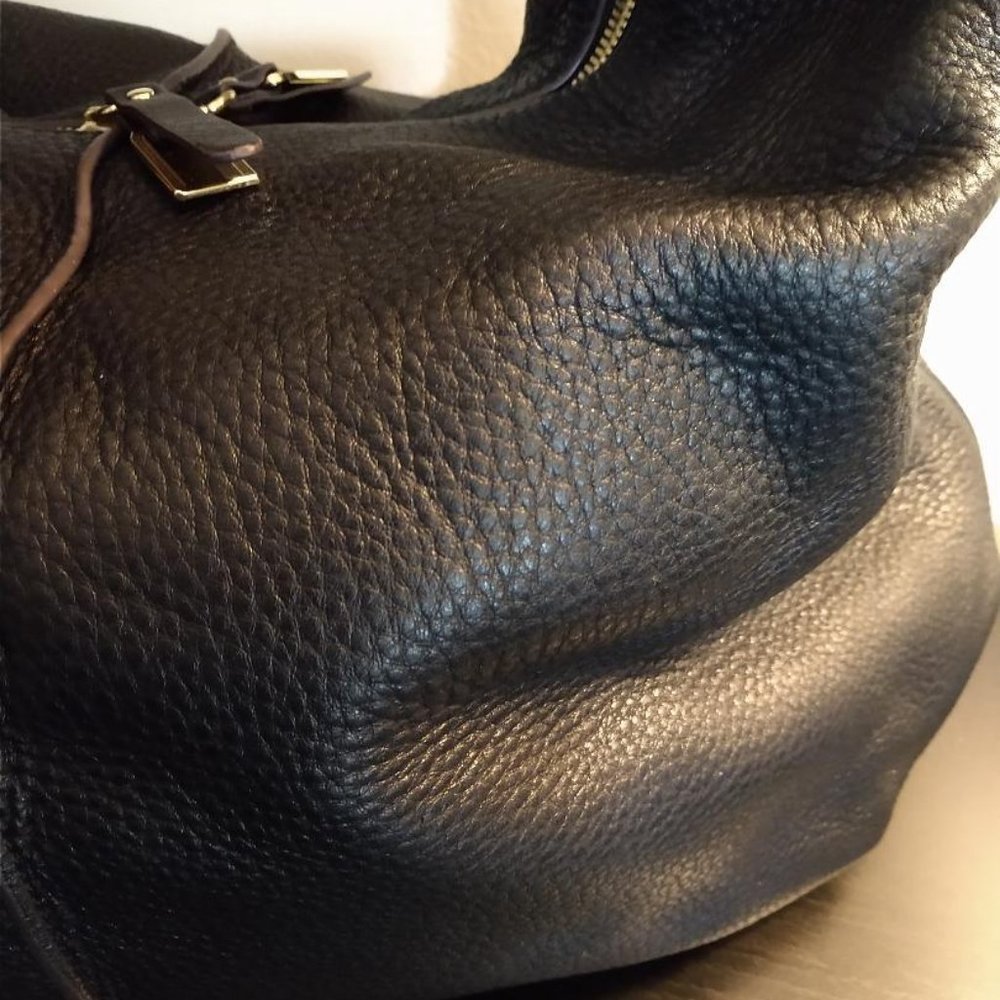 New Gili Classic Black Hobo Bag with it's dust bag - Picture 9 of 11